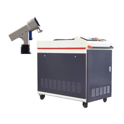 China Stainless steel 1000W 1500W 2000W 3000W laser cleaning machine for rust removal/paint/oxidation surface in molds/ships/petrochemical industry for sale