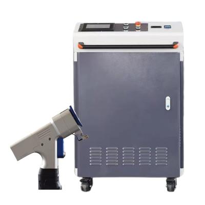 China Stainless Steel Factory Direct High QualityLaser Metal Rust Remover Laser Cleaning Machine For Metal Surface Cleaning Automation for sale