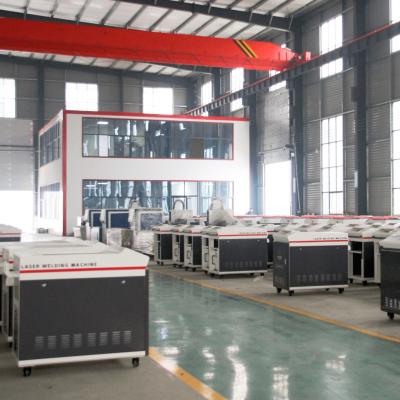 China Construction Material Shops Matel Laser Welding Machine Pad 6kw Intelligent Laser Welder CNC for sale