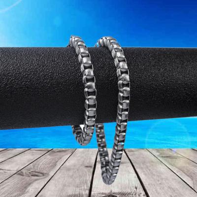 China Cute Bracelets For Women Stainless Steel Men's Venetian Link Chains Bracelets Fashion Jewelry Gifts for sale