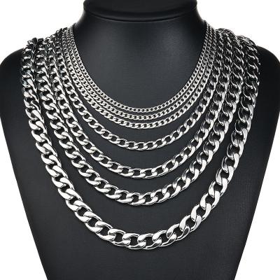 China BOHEMIA Stainless Steel Designer Necklace Men's Titanium Women Chains Fit Chains Luxury Necklaces Chains Punk Wholesale Jewelry for sale