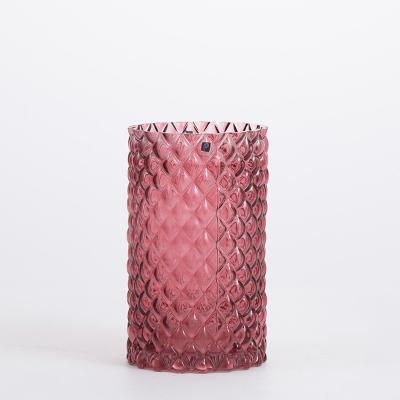 China Nordic Home Decor Colorful Crystal Glass Vases Eco - Friendly Wholesale for sale