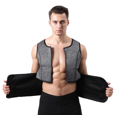 China Men Shape Wear Neoprene Wetsuit For Men Bodybuilding Vest For Men Bodybuilding Vest For Men Tank Tops Shapewear Slimming Body Shaper for sale