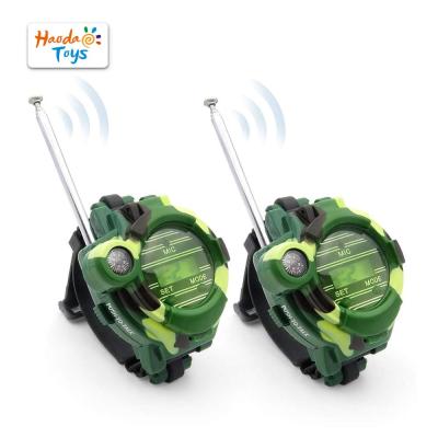 China Kids Outdoor Play Toy Two-Way Long Range Watch Outdoor Radio 7 in 1 Intercom Watch Electronic Outdoor Walkie Talkies for Kids Gift for sale