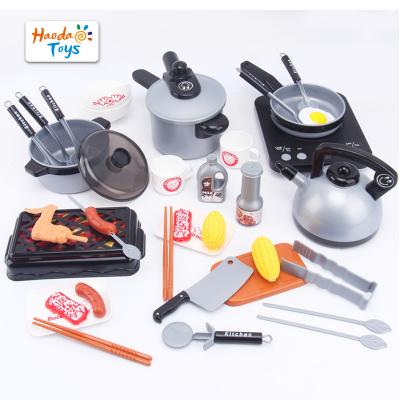 China Kids Play Educational Learning Toys Play Cooking Set Kids Kitchen Pretend Play Toys For Kids Gift for sale