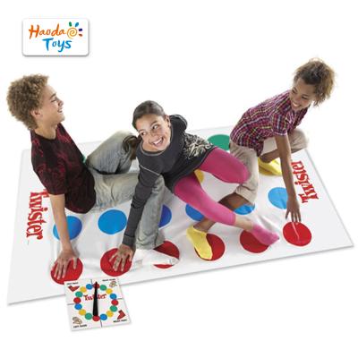 China Develop Kids Intelligence Tornado Game Cheap Funny Classic Board Body Moves Body Balance Tornado For Adults. for sale