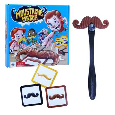 China Develop Intelligent Fun Brain Games - Wholesale Mustache Kids Intelligence Board Game Smash For Kids for sale