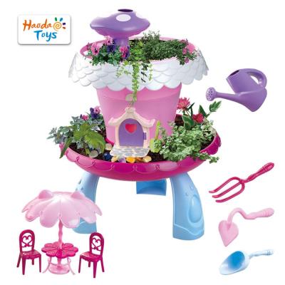 China With Light and Music DIY Educational Kit Planting Magical Cottage Grow Your Own Garden Tools Play My Happy Garden for Kids for sale