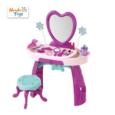 China Pretend Play & Preschool beauty pretend play Toy Dressing Table Girls Makeup dress up games for sale for sale