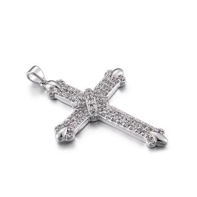 中国 重複II 925 Silver CZ Pendant 1.3mm Stones 1.90のGrams 販売のため