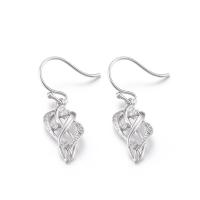 China Los pendientes 2.12g de Tiffany Sterling Silver Cubic Zirconia Drop Espejo-pulieron en venta