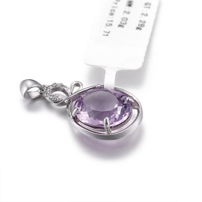 Китай шкентеля аметиста груши 1.99g форменного Unisex Birthstone -го шармы в феврале продается