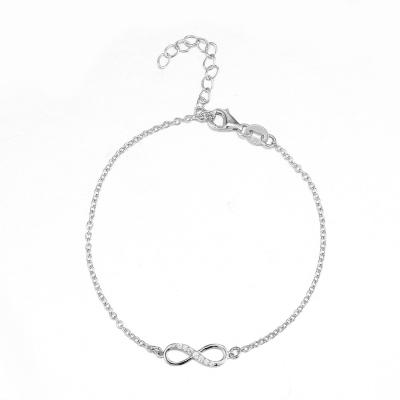 China Bolo 925 Silver Friendship Bracelets AAA CZ Sterling Silver Cartier Bracelet for sale