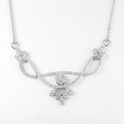 Cina Il cupido osserva la collana 6.6g 8mm Sterling Silver Necklace dell'impegno degli uomini in vendita