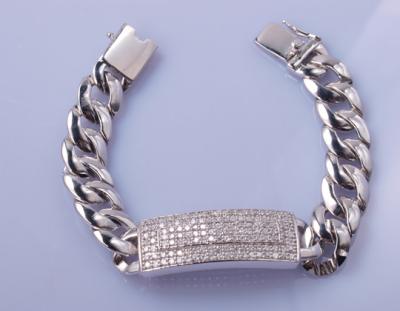 China das 17cm Männer 30g 925 Sterling Silver Charms For Bracelets Anti-allergisch zu verkaufen