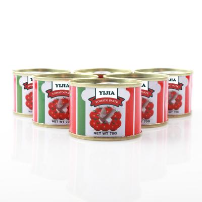 China 20-24%28-30% 36-38% 30-32% YIJIA good quality sell well no additives canned tomato sauce for sale