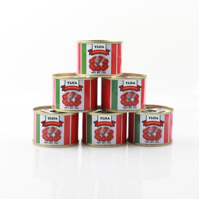 China 20-24% 28-30% 36-38% 30-32% YIJIA good quality easy open canned tomato sauce for sale