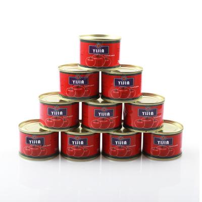 China 20-24%28-30% 36-38% 30-32% YIJIA 70g -2200g tomato sauce factory for sale