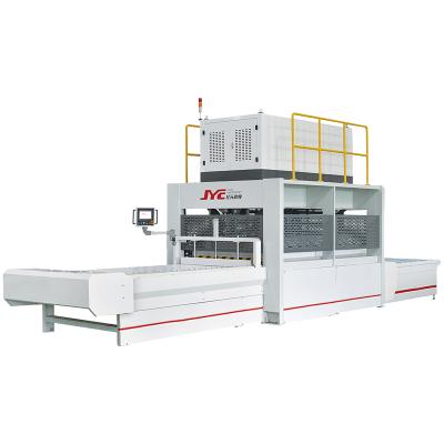 China HF Woodworking Machinery JYC Fast Edge Gluing Wood Board High Frequency Press Edge Glue Joiner Machine for sale