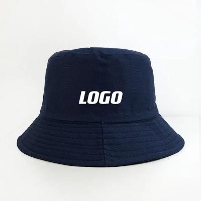 China Wholesale Custom Adult Sunshade Designer Your Own Logo Fishing Cap Two Tone Canvas Bucket Hat For Women Mens for sale