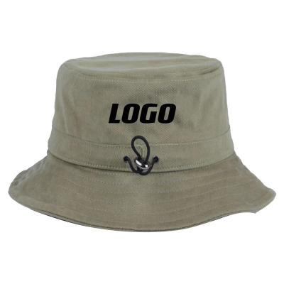 China Wholesale Cotton Sunshade Sunshade Customized Logo Embroidery Bucket Hat Fisherman Designed Custom Women Bucket Hat for sale