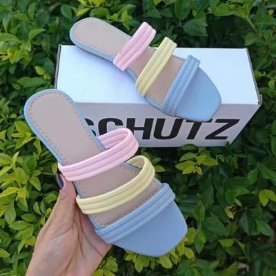 China Fashion Trend Factory Direct Sale Slides Flip Flops Ladies Designer Custom Slippers For Women for sale