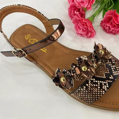 China New Wedge Trend Fashion Flat Shoes Women's Sandals, Factory Direct Sales for sale