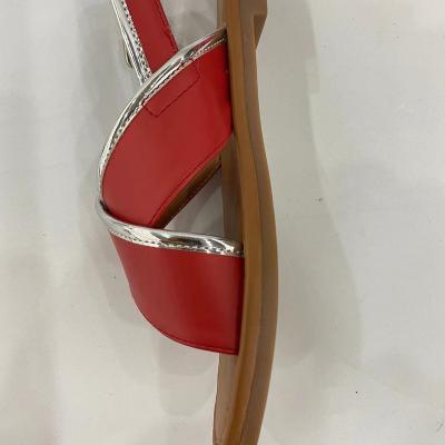 China 2022 fashion trend hot sale ladies sandals summer sandals women wholesale flat sandals for women for sale