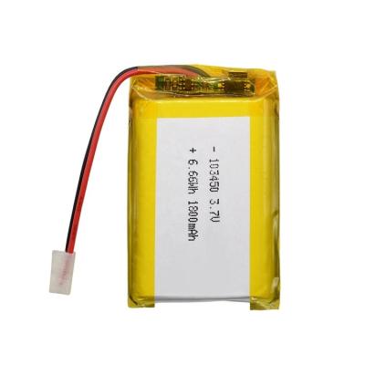 China Power Tools Storage Temperature 25 Cycle Life 500 Times Custom 3.7V Mah Lipo Battery 1800 for sale