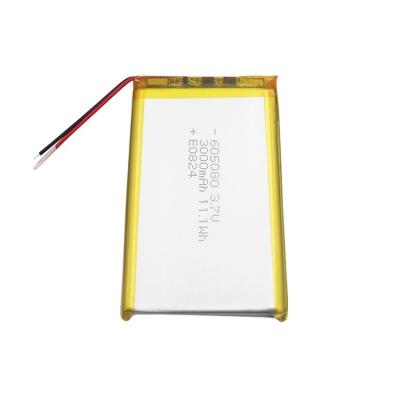 China Power Tools New Arrival Rechargeable 3.7V 3000 Mah Lipo Battery Latest Design for sale