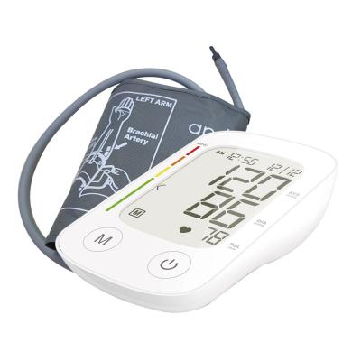 China Backlit LCD Medical Device Blood Pressure Monitor Digital Blood Pressure Monitor With Stand for sale