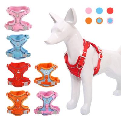 China Reflective and Breathable Harness Dog Cat Harness Trunk Leash for sale