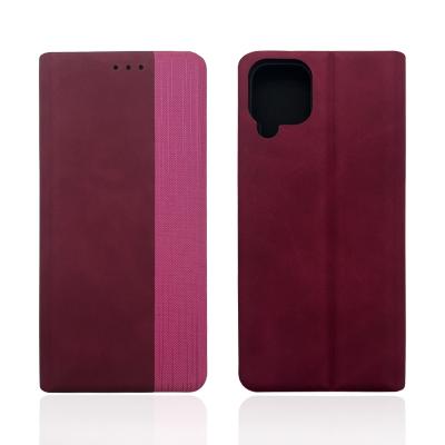 China Silky Phone Cases 2020 Design TPU Mobile Phone Business PU Leather Soft New Shockproof Cases For Samsung A03 5G for sale