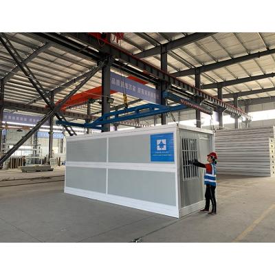 China Modern Bedroom Prefab Mobile 20ft Luxury Portable Folding Flat Pack 2 Container House For Sale for sale