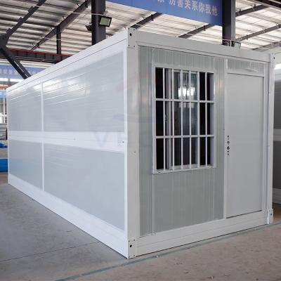 China Modern Cheap Price Design Fully Furnished Mobile Folding Container House 40ft Prefab Living For Sale for sale