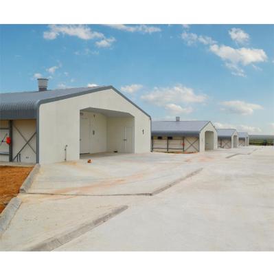 China Steel Fabricated House Quality Control Poultry House For 10000 Chickens Modular Rapid Assembly Steel Structure Poultry House for sale