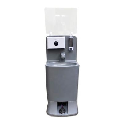 China Modern low cost lightweight large capacity comes with mobile outdoor water storage tank plastic hand wash station for sale