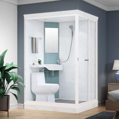 China Modern High Quality Hinge Shower Glass Enclosure Sliding Style Open Unit Showeroom Bathroom for sale