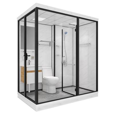 China Modern Custom Cubicle Smart Sliding Modern Glass Shower Room Bathroom For Philippines for sale