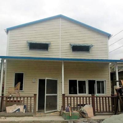 China Modern Chinese Prefab House PVC 3 Bedroom Heat Insulation Plank Waterproof Movable House for sale