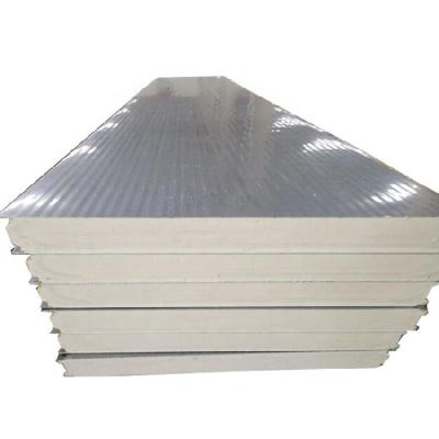 China Modern Prefabricated Wall Roof Panels Sandwich PU Polyurethane Sandwich Panel For Cold Room for sale