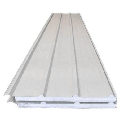 China Modern Exterior Color Steel Plate PU Foam Polyurethane Aluminum Insulated Galvanized Roof Sandwich Panel for sale