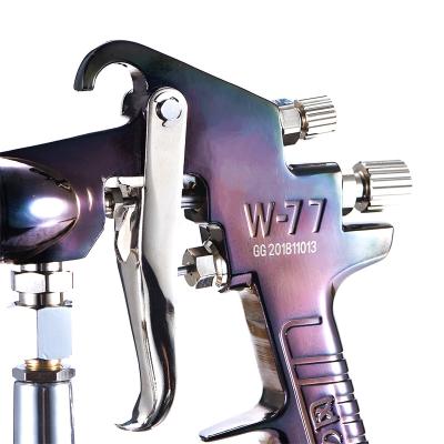 China Paint Spray Gun China Factory Polishing Professional Black Paint Spray W-77S for sale