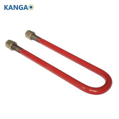 China 45# Paint Red Baking U Bolt For Nissan Front, Rear HOWO for sale