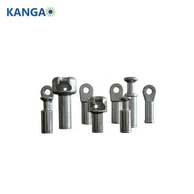 China Forged steel best quality forged steel socket&ball compound insulator 66kv composite suspension insulator for sale