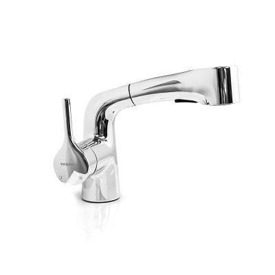 China Pull Out Spray Chromed Surface Brushed Nickel Pull-Out Dropshipping Faucet Water Taps Bathroom Torneiras Importadas Da China for sale