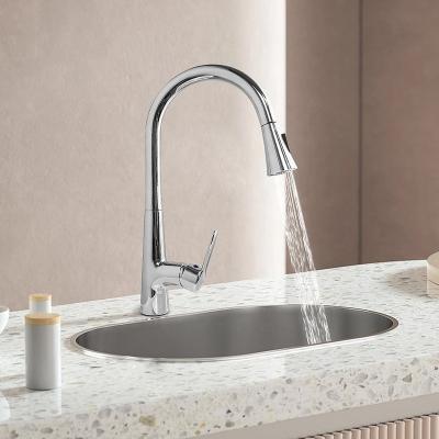 China Pull Out Spray China Modern Commercial Chrome Luxury Water Pull Out Kitchen Tap Faucet Commercial Kitchen Faucet Faucets Mixers Taps for sale