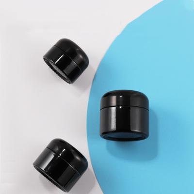 China Wholesale 30G-50G Matte Black Cosmetics Bottles Empty Glass Mini Boxes Cosmetic Boxes / Face Lipstick Cream Containers Can Be Filled Bottles for sale