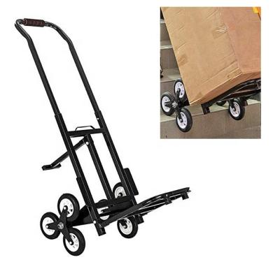 China Climbing Objects Mobile Stair Trolley Hand Truck Portable 6 Wheel Shopping Cart To Climb Heavy Duty 330LB Capacity for sale