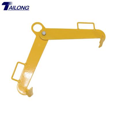 China Hotels Vertical Drum Clamp , 1000 Pound Capacity / Oil Drum Lifting Tools / Drum Lifter for sale